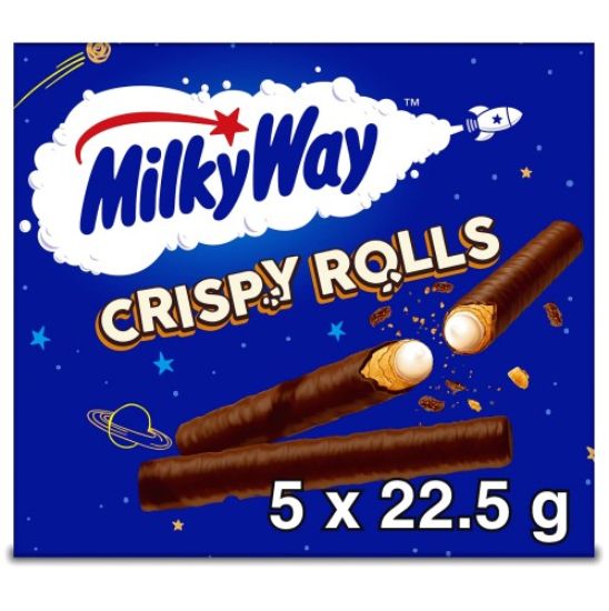 Picture of Milkway Crispy Rolls (5 x 22.5g)