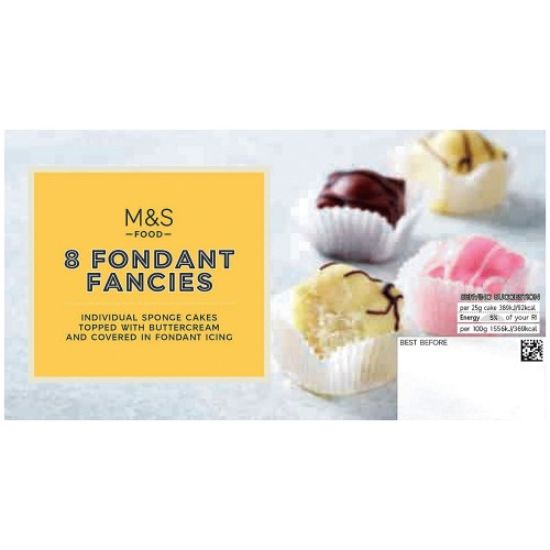 Picture of Marks & Spencers Fondant Fancies