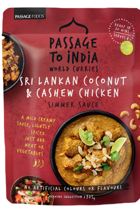 Picture of Passage to India Sri Lankan Coconut Casheew Chicken Sauce