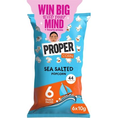 Picture of Proper Corn Sea Salted Popcorn (6x10g)