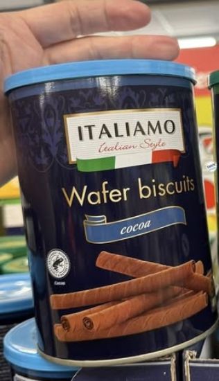Picture of Italiamo Wafer Biscuits Cocoa